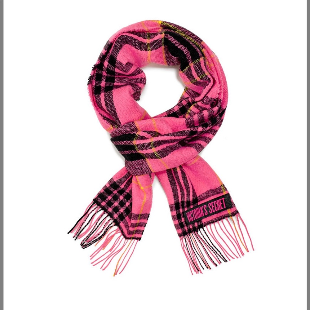 Woven Plaid Scarf